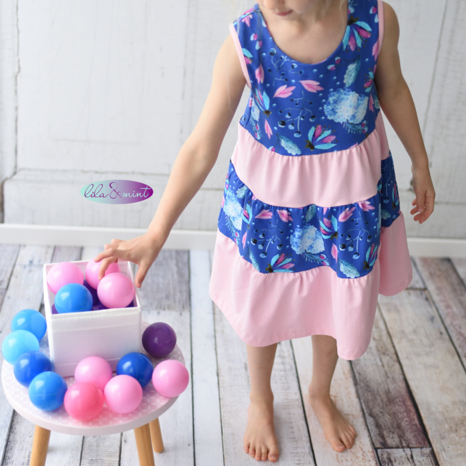 Patron robe enfant pdf Fiona Fadenkäfer, en français