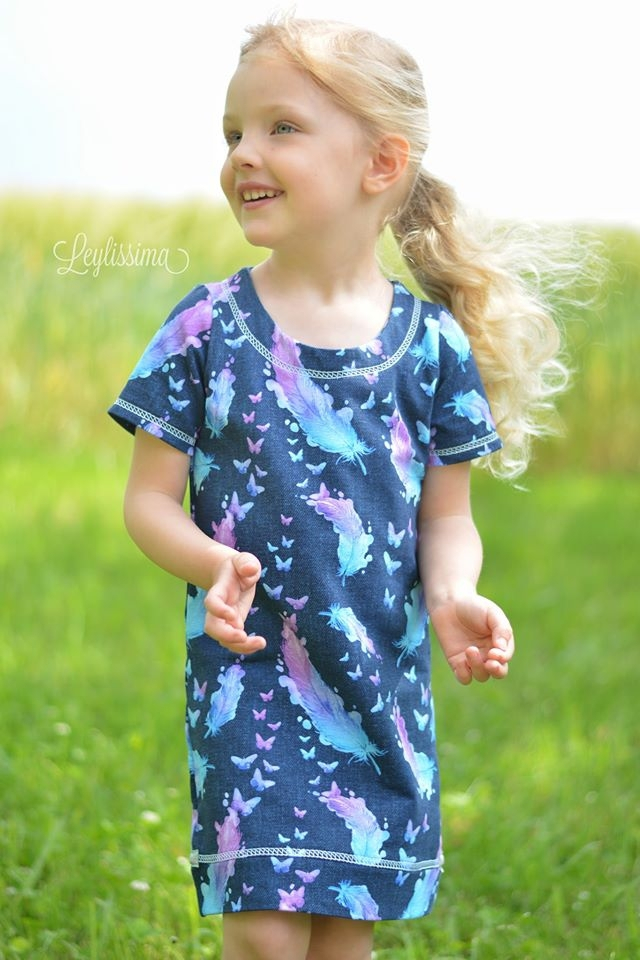 Patron robe enfant pdf Isabell Fadenkäfer, en allemand