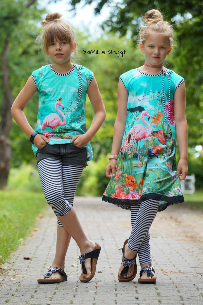 Patron legging enfant pdf Fadenkäfer, en allemand