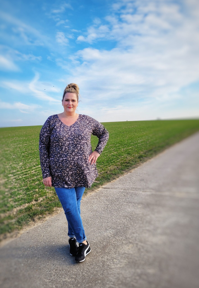 E-Book Fadenkäfer Raglanshirt Woman, Duits