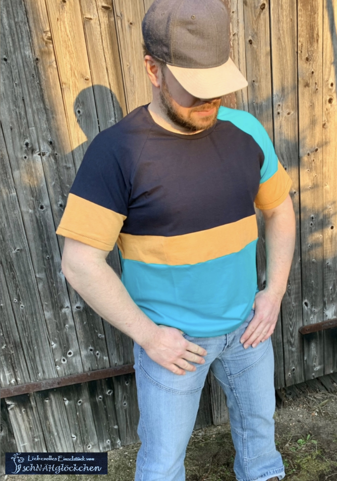 E-Book Fadenkäfer Raglanshirt Men, Duits