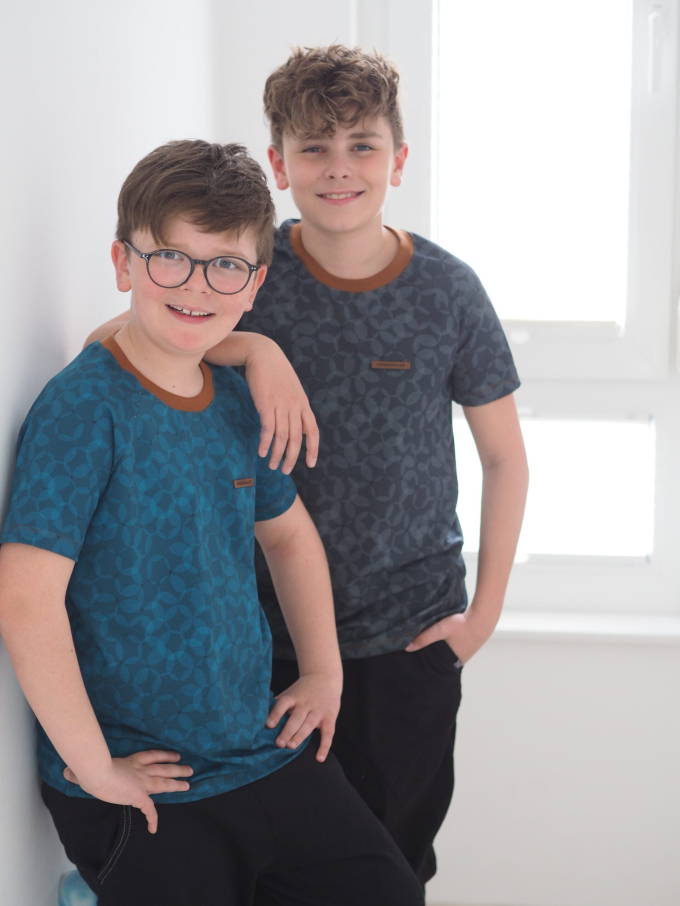 Patron t-shirt manches raglan enfant pdf Fadenkäfer, en allemand