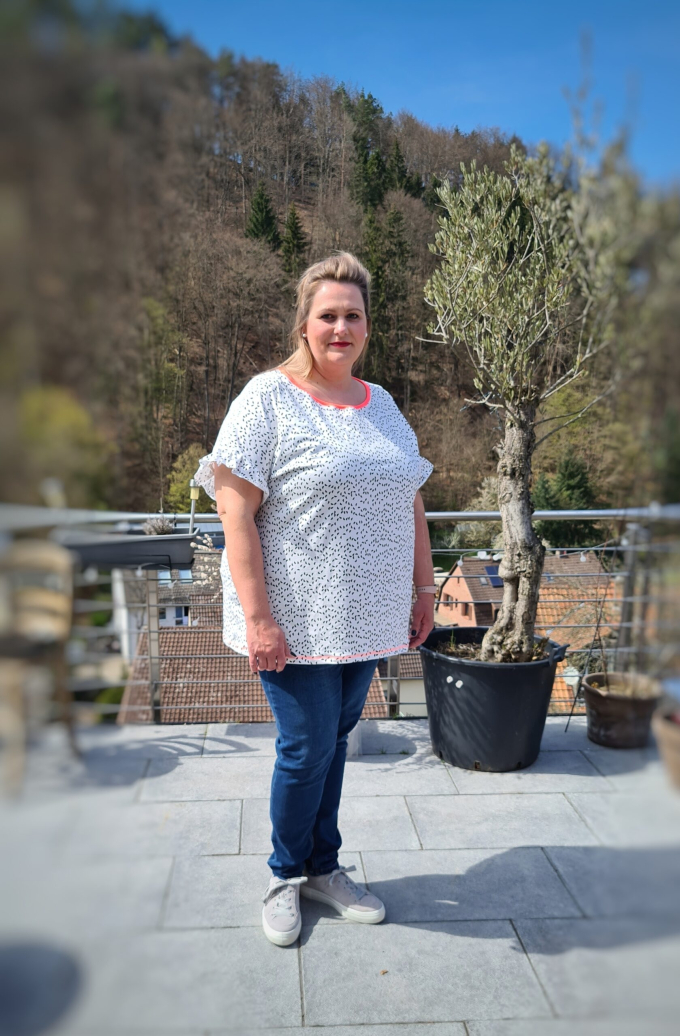 Patron t-shirt femme pdf Fly Fadenkäfer, en allemand