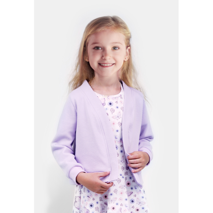 Patron cardigan enfant pdf Karo Fadenkäfer, en allemand