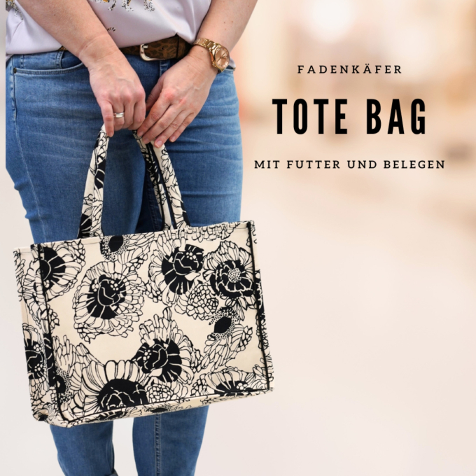 E-Book Fadenkäfer Tote Bag, german