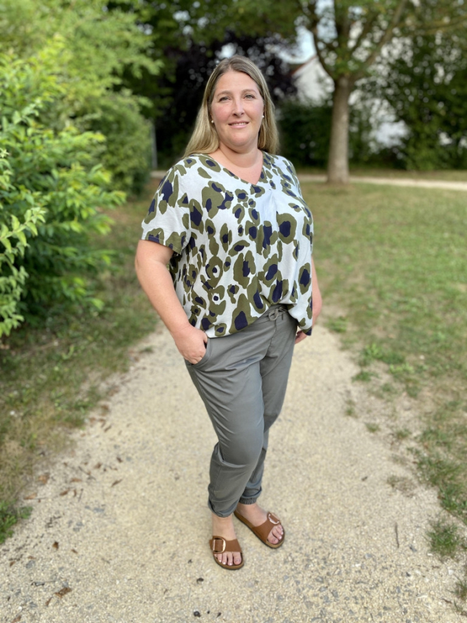 E-book Fadenkäfer Tuniek Blouse Flora, Duits