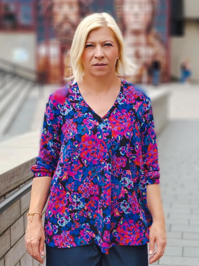 E-book Fadenkäfer Tuniek Blouse Flora, Duits