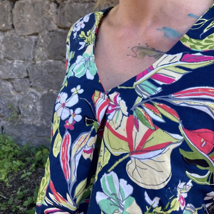 E-book Fadenkäfer Tuniek Blouse Flora, Duits