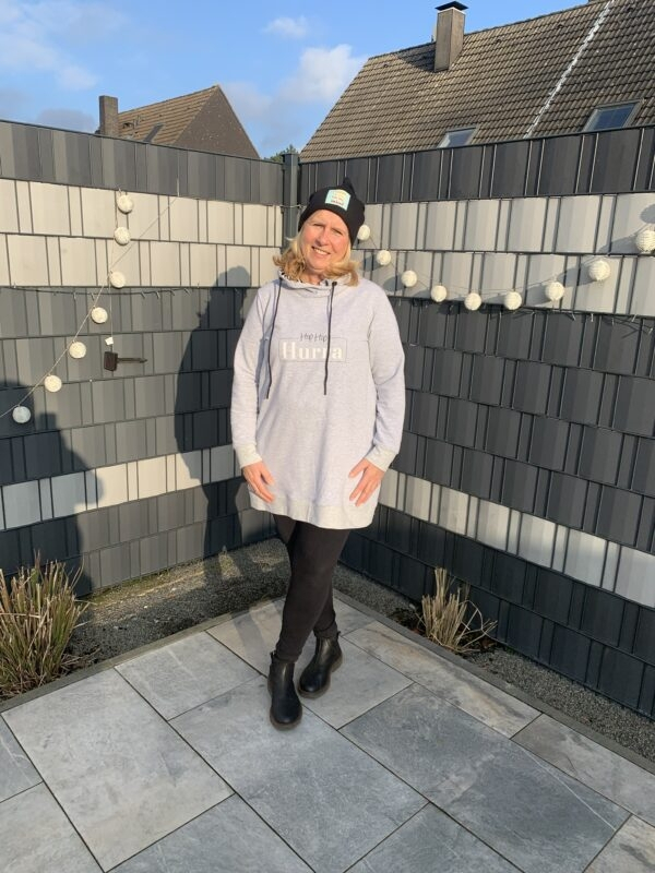 Patron sweat-shirt femme pdf Fadenkäfer, en allemand