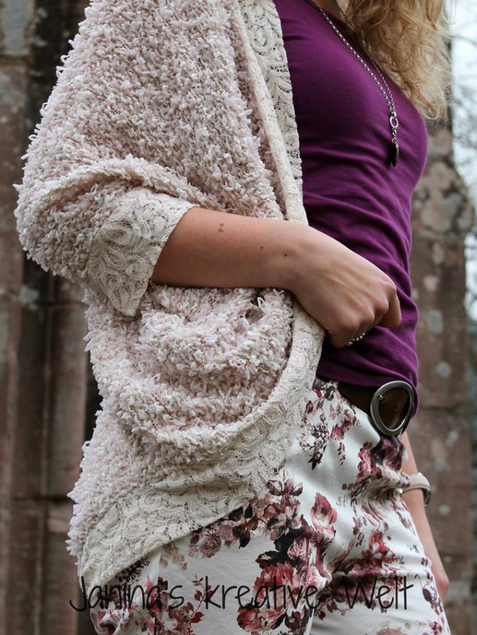 Patron cardigan enfant & femme pdf Calu FeeFeeFashion, en allemand