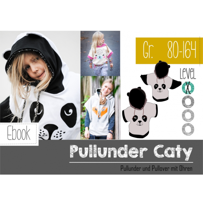 Patron cardigan enfant pdf Caty FeeFeeFashion, en allemand