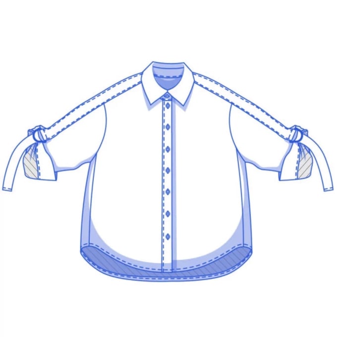 E-Book Fibre Mood Blouse Lena, english