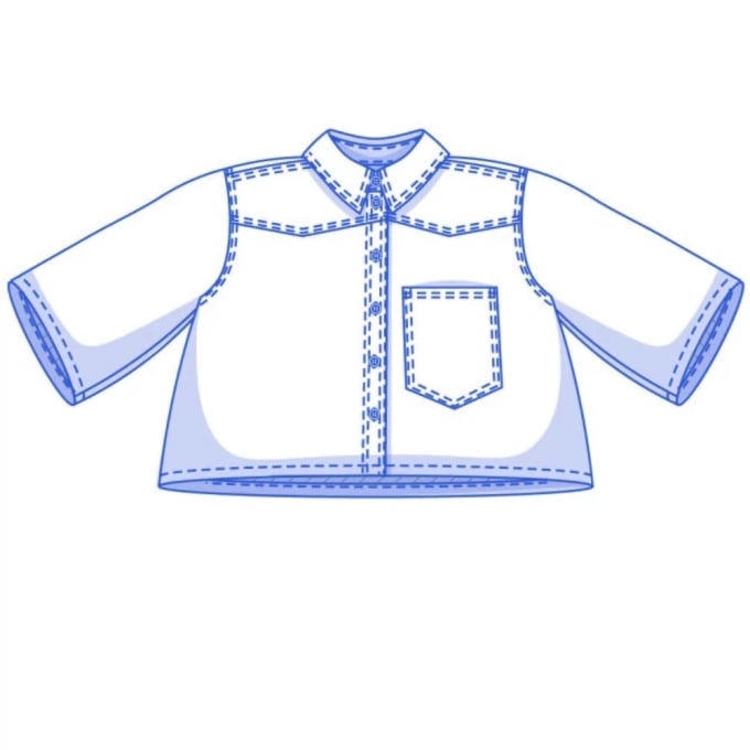 E-Book Fibre Mood Blouse Melody, english