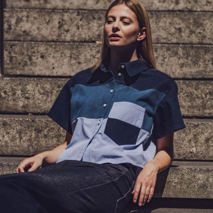 E-Book Fibre Mood Blouse Mimi, english