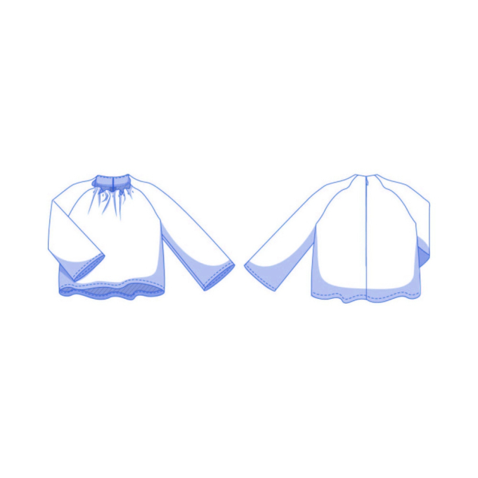 E-book Fibre Mood Blouse Nova, Nederlands