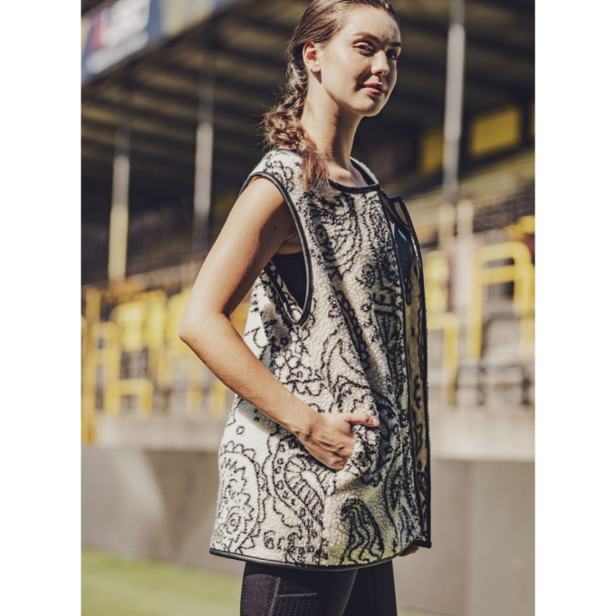 Patron Fibre Mood bodywarmer femme pdf Ember, en français