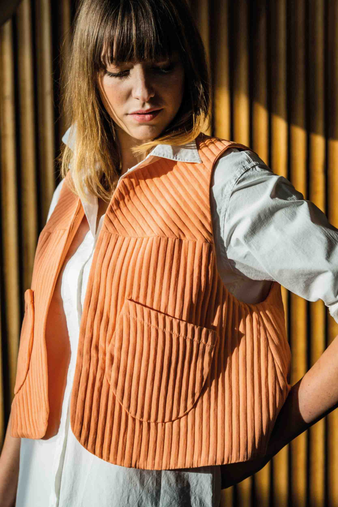 E-book Fibre Mood Bodywarmer Gabriela, Nederlands