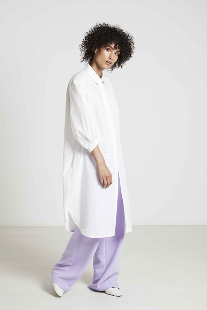 Patron Fibre Mood robe chemise femme pdf Filippa, en français
