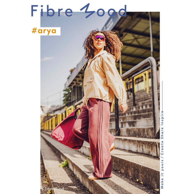 Patron Fibre Mood pantalon femme pdf Arya, en français