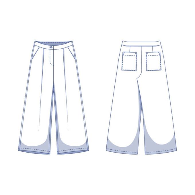E-Book Fibre Mood Trousers Dasha, english