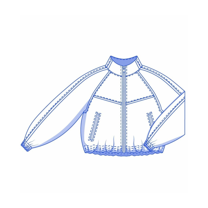 Patron Fibre Mood veste femme pdf Ash, en français