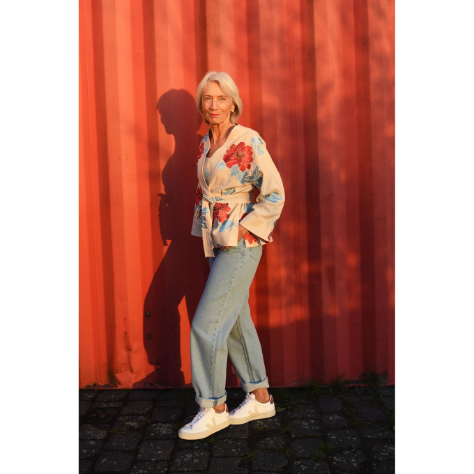 Patron Fibre Mood veste kimono femme pdf Julia, en français