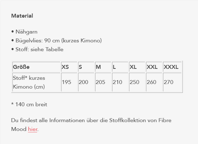 Patron Fibre Mood veste kimono femme pdf Julia, en français