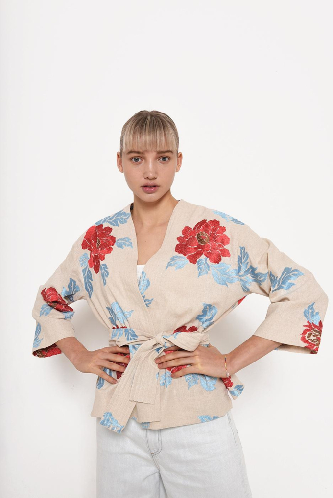Patron Fibre Mood veste kimono femme pdf Julia, en français