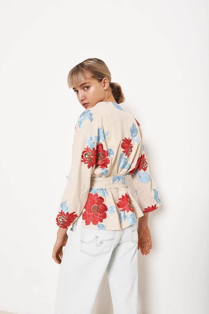 Patron Fibre Mood veste kimono femme pdf Julia, en français