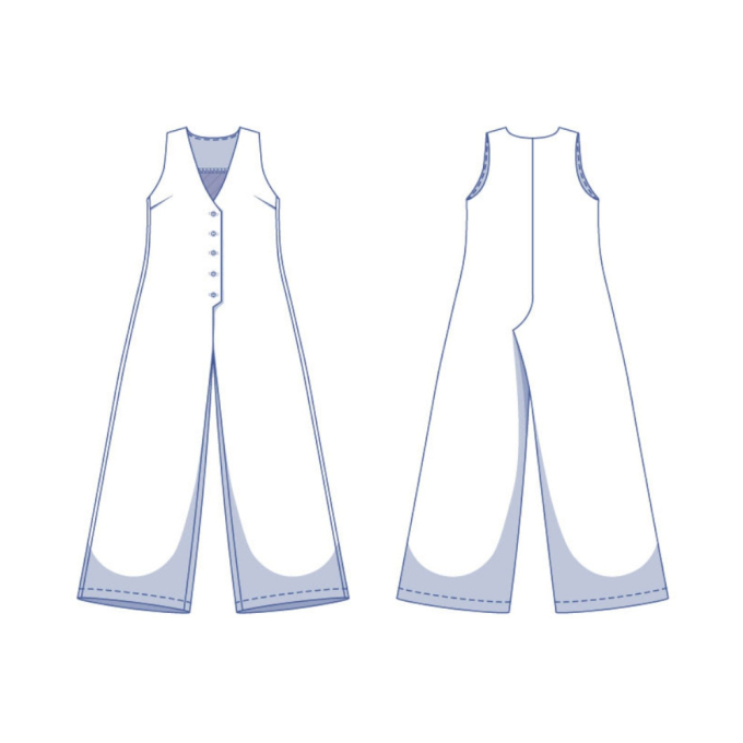 E-book Fibre Mood Jumpsuit Felicia, Nederlands
