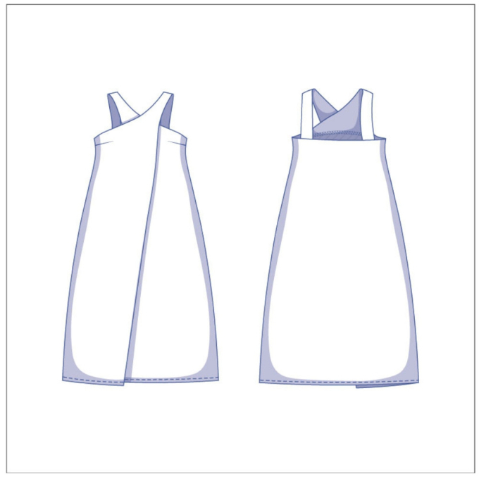 Patron Fibre Mood robe femme pdf Alberthe, en français