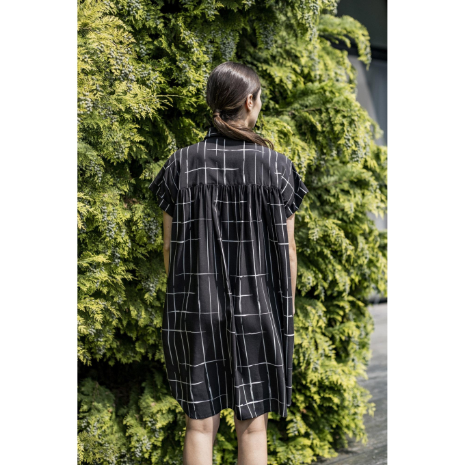 Patron Fibre Mood robe chemise femme pdf Augusta, en français
