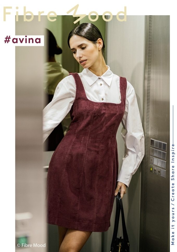 E-Book Fibre Mood Kleid Avina