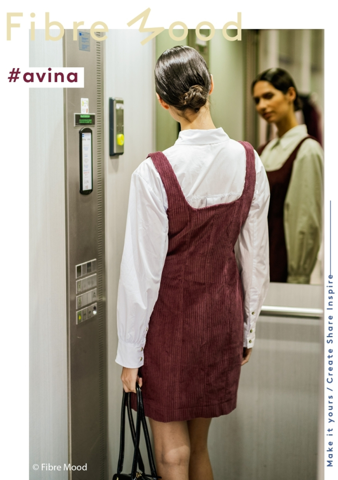 E-Book Fibre Mood Kleid Avina