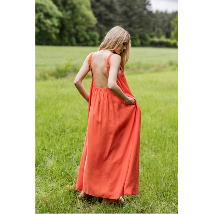 E-book Fibre Mood Jurk Coral, Nederlands