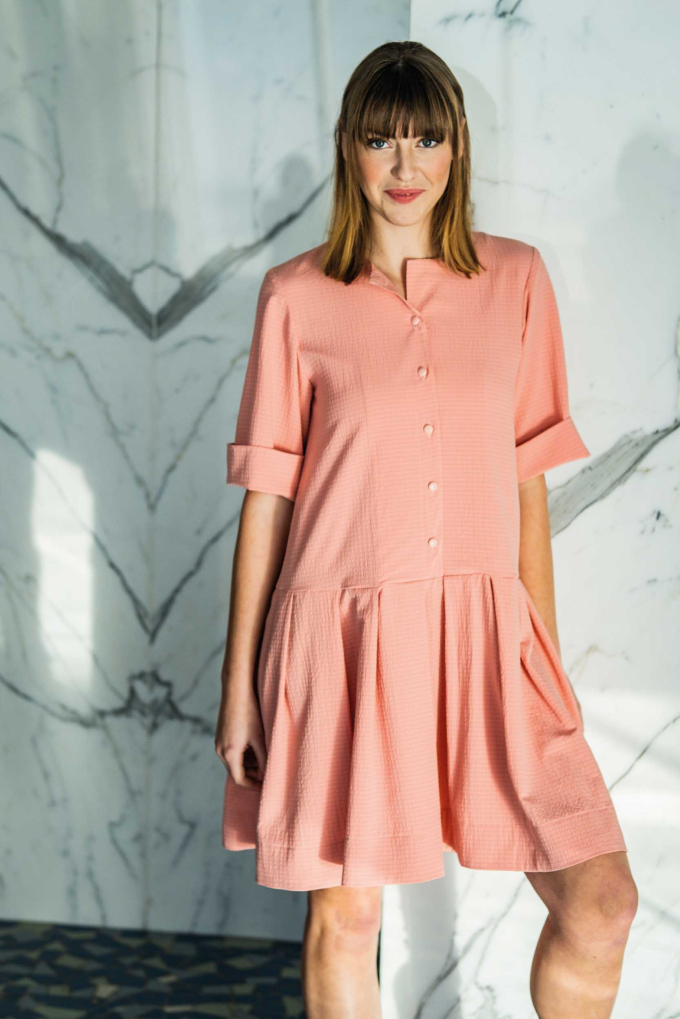 Patron Fibre Mood robe femme pdf Lennox, en français