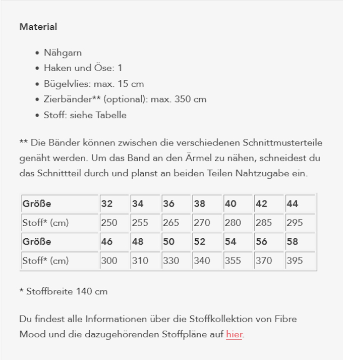 E-Book Fibre Mood Kleid Mira