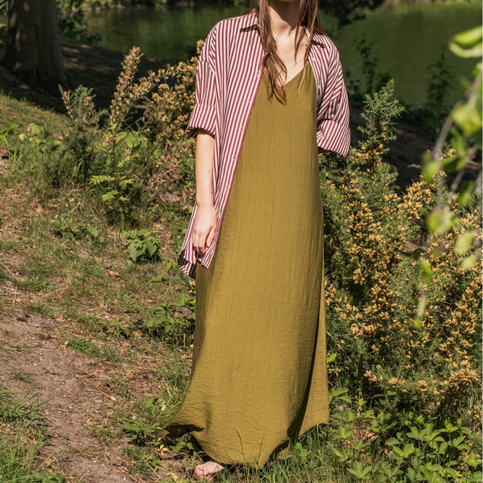 Patron Fibre Mood robe et top femme pdf Azure, en français