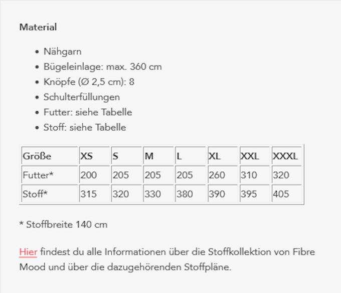 Patron Fibre Mood manteau femme pdf Hunter, en français