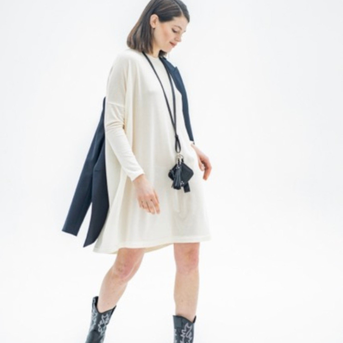 Patron Fibre Mood pullover femme pdf Cara, en français