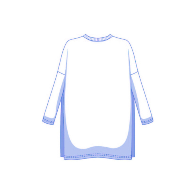 Patron Fibre Mood pullover femme pdf Cara, en français