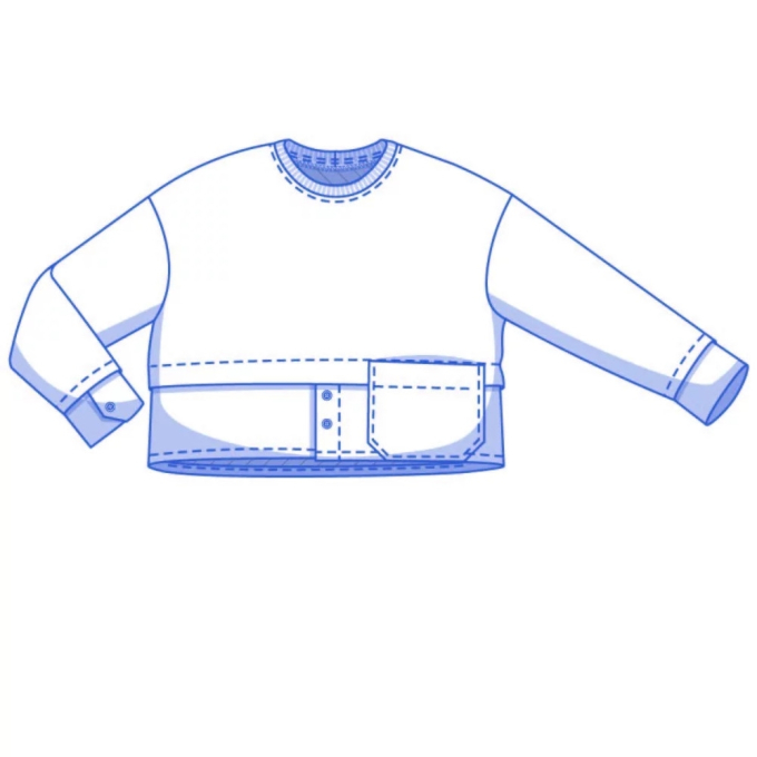 E-book Fibre Mood Sweater Ollie, Nederlands
