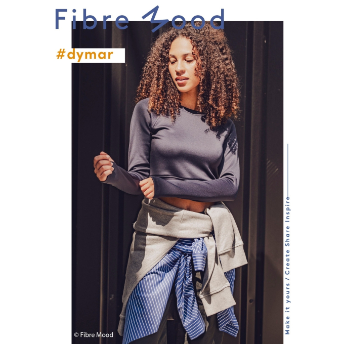 Patron Fibre Mood top femme pdf Dymar, en français