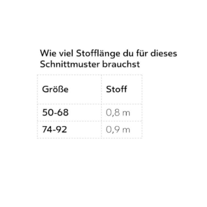 Patron bandeau pour cheveux bébé pdf Aria Fino & Stitch, en allemand