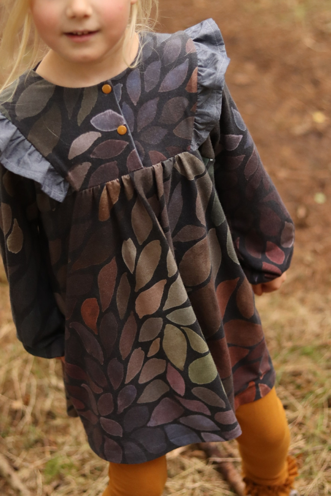 Patron chemise / blouse / tunique enfant pdf Holunder Firlefanz, en allemand