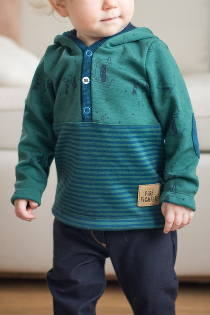 Patron robe / t-shirt enfant pdf Immergrün & Minigrün Firlefanz, en allemand