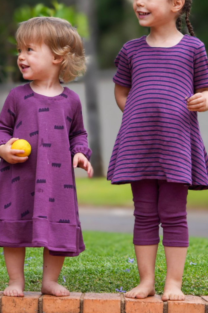 Patron robe / t-shirt enfant pdf Koriander Firlefanz, en allemand