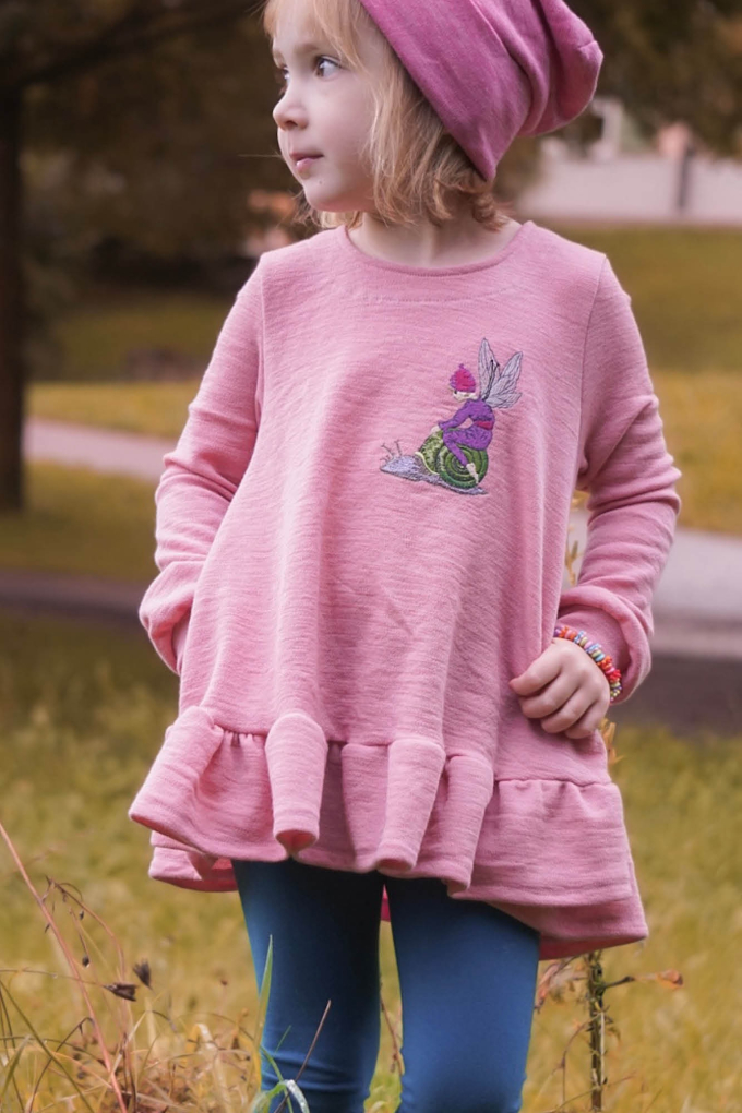 Patron robe / t-shirt enfant pdf Koriander Firlefanz, en allemand