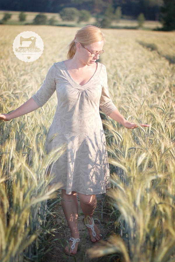 Patron robe / t-shirt femme pdf Lavendula Firlefanz, en allemand