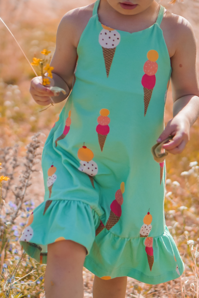 Patron robe / top enfant pdf Citronella Firlefanz, en allemand